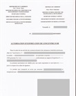 Autorisation d'exportation des produits miniers
